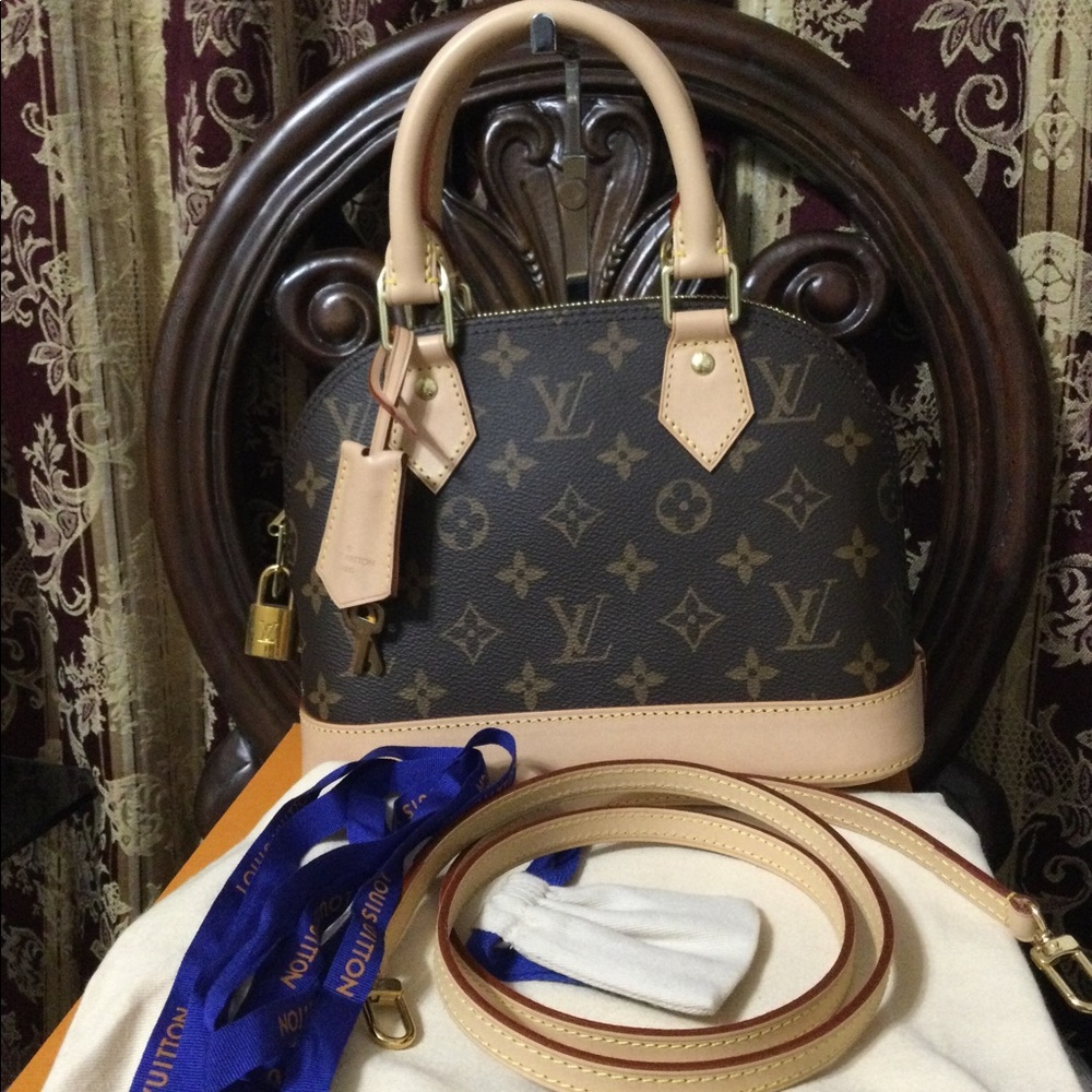 Louis Louis Alma BB monogram SOLD SOLD 🍀🍀🎊🎊🎊 - Picture 2 of 11